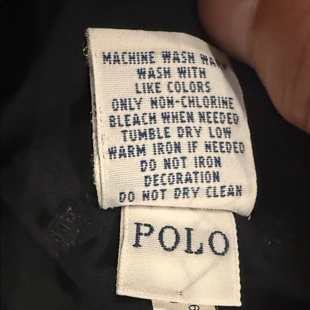Polo by Ralph Lauren Men's Black Tee with Green Logo - Picture 8 of 9